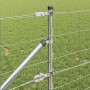 Valla de campo Plateado 25 x 0.8 m Acero galvanizado