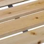 Banco de jardín de madera y hierro 120 cm by vidaXL, garden benches - Ref: Foro24-41014, Price: 126,35 €, Discount: %