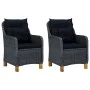 Dunkelgraues 3-teiliges Garten-Essset von vidaXL, Gartensets - Ref: Foro24-3067754, Preis: 393,30 €, Rabatt: %
