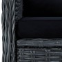 Juego de comedor para jardín 3 piezas gris oscuro de vidaXL, Conjuntos de jardín - Ref: Foro24-3067754, Precio: 398,33 €, Des...