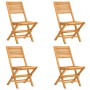 5-piece garden dining set solid teak wood by vidaXL, Garden sets - Ref: Foro24-3155031, Price: 383,93 €, Discount: %