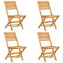5-teiliges Garten-Essset aus massivem Teakholz von vidaXL, Gartensets - Ref: Foro24-3155031, Preis: 376,43 €, Rabatt: %