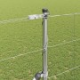Valla de campo Plateado 25 x 1.5 m Acero galvanizado