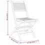5-teiliges Garten-Essset aus massivem Teakholz von vidaXL, Gartensets - Ref: Foro24-3155031, Preis: 384,96 €, Rabatt: %