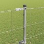 Valla de campo Plateado 25 x 1.5 m Acero galvanizado