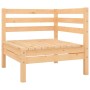 Juego de muebles de jardín 11 piezas madera maciza de pino de vidaXL, Conjuntos de jardín - Ref: Foro24-3083069, Precio: 472,...