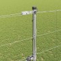 Valla de campo Plateado 25 x 1.5 m Acero galvanizado