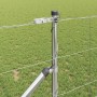 Valla de campo Plateado 50 x 1 m Acero galvanizado