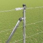 Valla de campo Plateado 50 x 1.6 m Acero galvanizado
