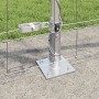 Valla de campo Plateado 25 x 0.8 m Acero galvanizado