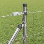 Valla de campo Plateado 25 x 0.8 m Acero galvanizado