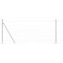 Valla de campo Plateado 25 x 1 m Acero galvanizado