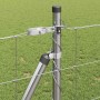 Valla de campo Plateado 25 x 1 m Acero galvanizado