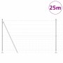 Valla de campo Plateado 25 x 1.5 m Acero galvanizado