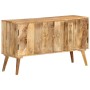 Aparador de madera maciza de mango 110x30x60 cm