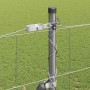 Valla de campo Plateado 25 x 1.6 m Acero galvanizado