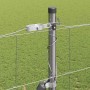 Valla de campo Plateado 25 x 1.6 m Acero galvanizado
