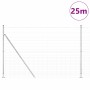Valla de campo Plateado 25 x 1.6 m Acero galvanizado