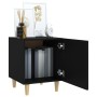 Black plywood nightstand by vidaXL, Nightstands - Ref: Foro24-812044, Price: 41,94 €, Discount: %