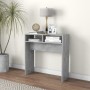 Konsolentisch aus grauem Beton-Engineered-Holz 78x30x80 cm von vidaXL, Seitentische - Ref: Foro24-808300, Preis: 36,59 €, Rab...