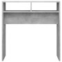 Konsolentisch aus grauem Beton-Engineered-Holz 78x30x80 cm von vidaXL, Seitentische - Ref: Foro24-808300, Preis: 36,59 €, Rab...