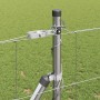 Valla de campo Plateado 50 x 1.2 m Acero galvanizado