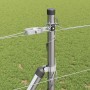 Valla de campo Plateado 50 x 1.2 m Acero galvanizado