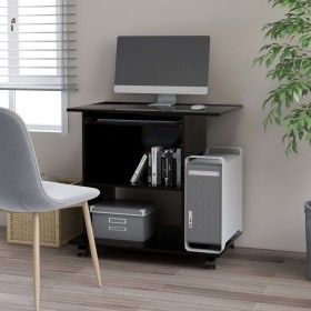 White plywood computer table 80x50x75 cm by vidaXL, Desks - Ref: Foro24-802895, Price: 74,43 €, Discount: %