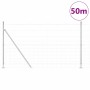 Valla de campo Plateado 50 x 1.4 m Acero galvanizado