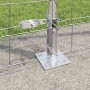 Valla de campo Plateado 50 x 1.4 m Acero galvanizado