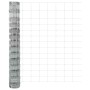 Valla de campo Plateado 50 x 1.4 m Acero galvanizado