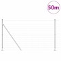 Valla de campo Plateado 50 x 1.4 m Acero galvanizado