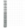 Valla de campo Plateado 50 x 1.5 m Acero galvanizado
