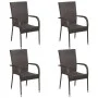 Braunes 5-teiliges Garten-Essset von vidaXL, Gartensets - Ref: Foro24-3067692, Preis: 334,73 €, Rabatt: %