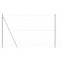 Valla de campo Plateado 50 x 1.5 m Acero galvanizado
