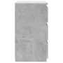 Nachttische 2 Stück betongraues Sperrholz 40x35x62,5cm von vidaXL, Nachttische - Ref: Foro24-806220, Preis: 84,89 €, Rabatt: %
