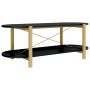 Black plywood coffee table 110x48x40 cm by vidaXL, Coffee table - Ref: Foro24-345688, Price: 50,67 €, Discount: %