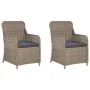 Braunes 3-teiliges Garten-Ess-Set von vidaXL, Gartensets - Ref: Foro24-3067723, Preis: 388,34 €, Rabatt: %