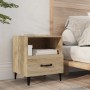 Bedside tables 2 units plywood oak Sonoma by vidaXL, Nightstands - Ref: Foro24-812031, Price: 76,36 €, Discount: %