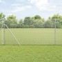 Reja con postes Plateado 1.2 x 25 m Acero