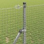 Reja con postes Plateado 1.2 x 25 m Acero