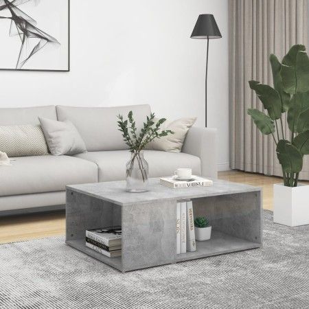 Concrete gray plywood coffee table 90x67x33 cm by vidaXL, Coffee table - Ref: Foro24-806907, Price: 55,02 €, Discount: %