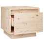 Mesitas de noche 2 uds madera maciza de pino 35x34x32 cm de vidaXL, Mesitas de noche - Ref: Foro24-813396, Precio: 78,90 €, D...