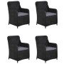 5-teiliges schwarzes Garten-Essset von vidaXL, Gartensets - Ref: Foro24-3068769, Preis: 658,72 €, Rabatt: %