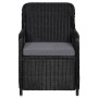 5-teiliges schwarzes Garten-Essset von vidaXL, Gartensets - Ref: Foro24-3068769, Preis: 658,72 €, Rabatt: %