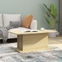Mesa de centro madera de ingeniería roble Sonoma 102x55,5x40 cm de vidaXL, Mesas de centro - Ref: Foro24-810310, Precio: 42,73 €