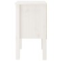 Mesitas de noche 2 uds madera maciza pino blanco 40x35x61,5 cm de vidaXL, Mesitas de noche - Ref: Foro24-813692, Precio: 106,...