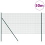 Reja con postes Verde 1.2 x 50 m Acero