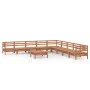 Gartenmöbel-Set 10-teilig aus massivem, honigbraunem Kiefernholz von vidaXL, Gartensets - Ref: Foro24-3083122, Preis: 515,02 ...