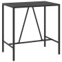 Bar table and garden stools 7 pieces acacia wood PE rattan black by vidaXL, Garden sets - Ref: Foro24-3187678, Price: 358,92 ...